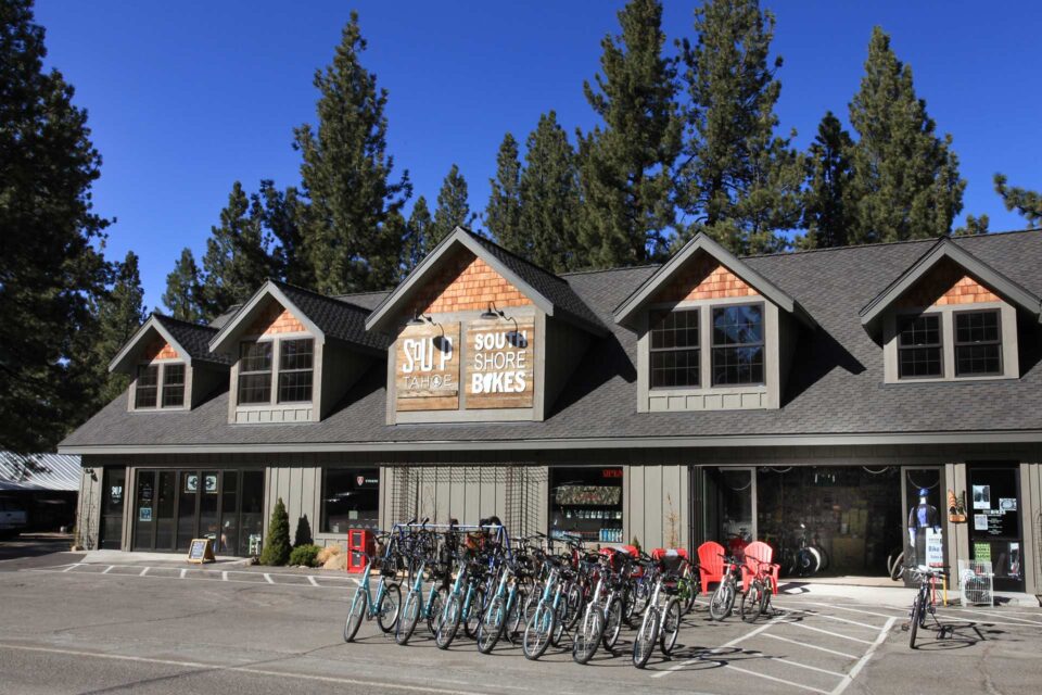 SUP Tahoe and Pine Nut Bike Shop on Emerald Bay Road